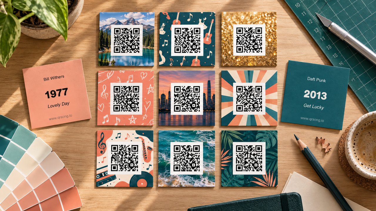 How to design your own music cards