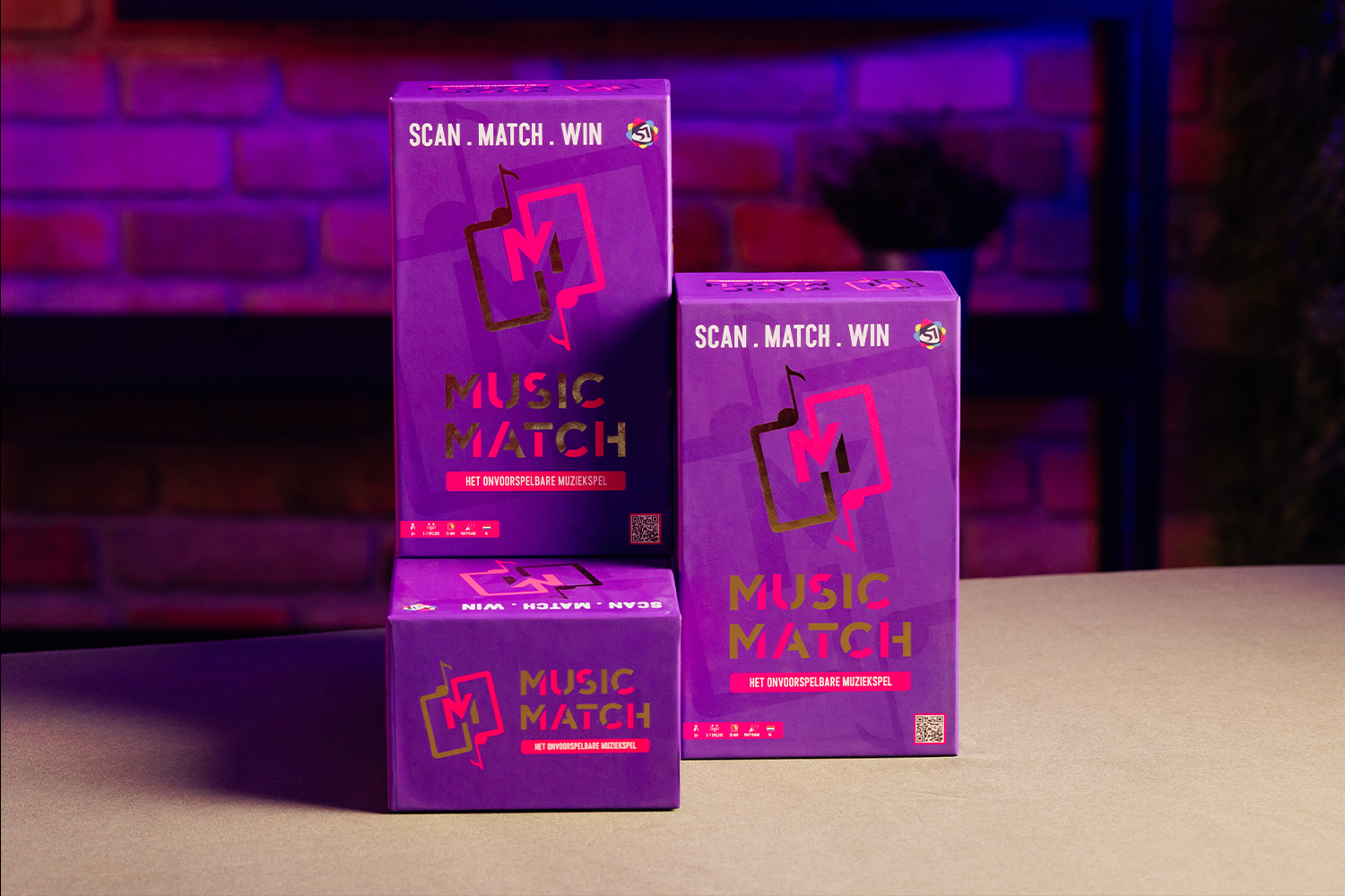 Music Match Game Box