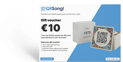 QRSong Gift Card